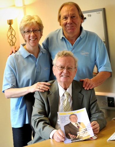 Ann, Keith and Dr Stirling