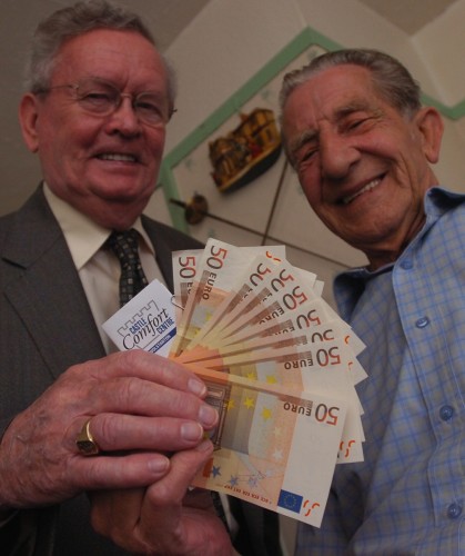 Roy with Dr Stirling