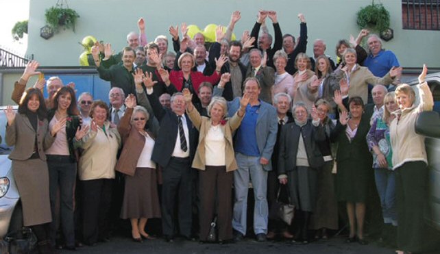 Fifty folk arrived!
