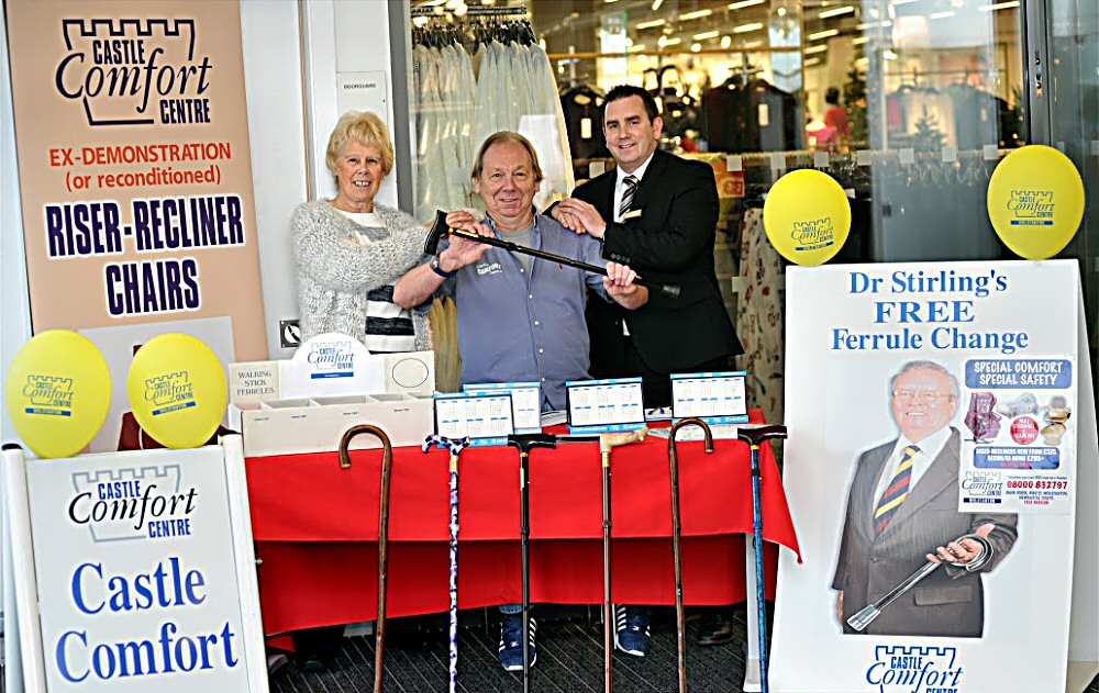 Castle Comfort Centre at M&S in support of Approach