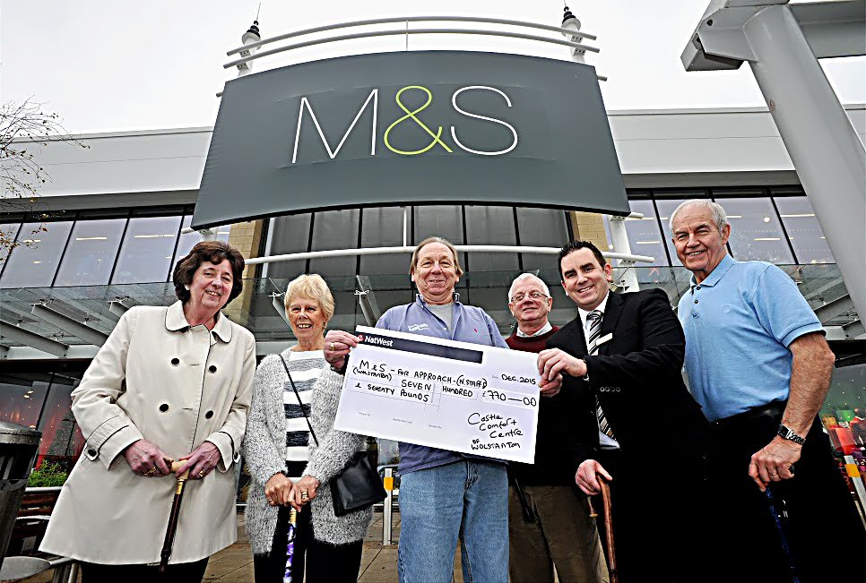 Castle Comfort Centre Raised £770 for Approach